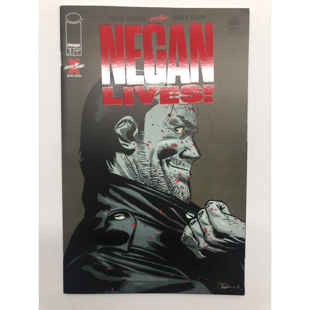 Image NEGAN LIVES #1 (2020) Robert Hickman Story Charlie Adlard Cover & Art - Picture 2 of 7